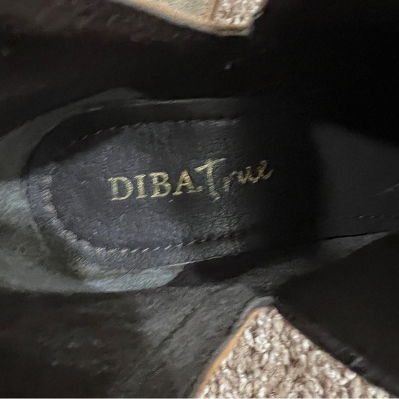 Diba True booties Grey Suede Tan Leather 7.5 - Picture 5 of 6